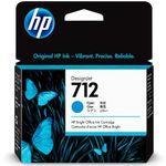 cartucho de tinta hp 712 ciano para plotter t250 29ml 3ed67a (mp)