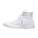 tênis casual masculino nº 42 converse all star cano alto monochrome chuck taylor branco (mp)