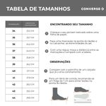tênis casual masculino nº 42 converse all star cano alto monochrome chuck taylor branco (mp)