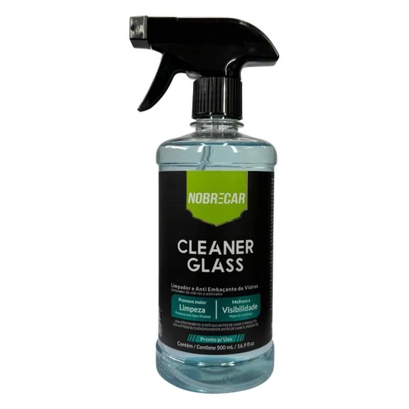 limpador e antiembaçante para vidros nobrecar cleaner glass 500ml 675 (mp)