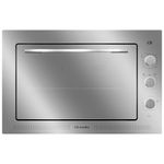 forno elétrico de embutir mueller 50 litros espelhado mfe50k 127v