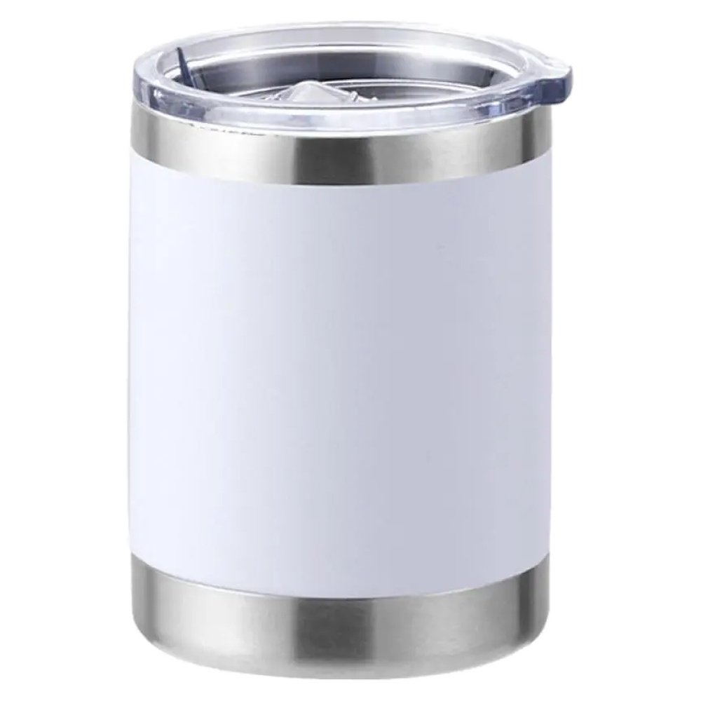 Caneca Térmica Xiongzhi Inox 304 com Tampa Branco E-BI