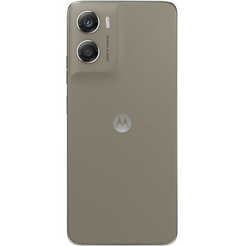 smartphone motorola g06 bege 128gb tela 6.9" câmera 50mp 4gb ram