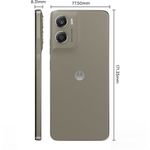 smartphone motorola g06 bege 128gb tela 6.9" câmera 50mp 4gb ram
