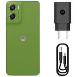 smartphone motorola g06 verde 256gb tela 6.9" câmera 50mp 4gb ram