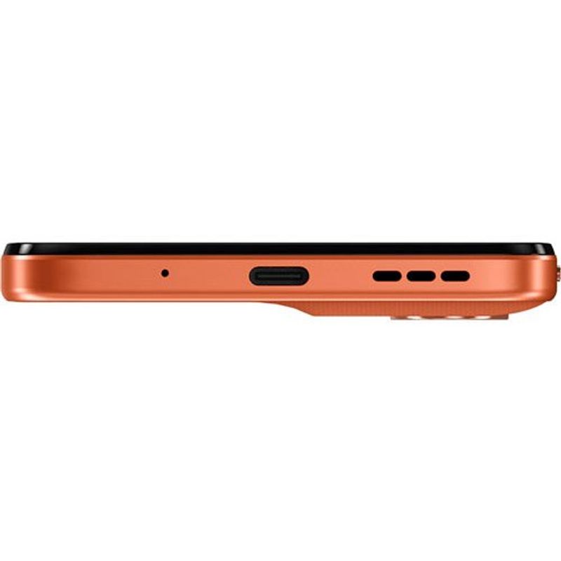 smartphone motorola g06 laranja 128gb tela 6.9" câmera 50mp 4gb ram