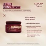 máscara regeneradora capilar eudora siàge ultra bond reset 250g