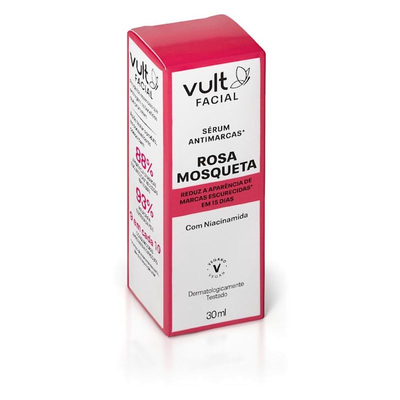 sérum facial vult rosa mosqueta antimarcas 30ml