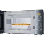 micro-ondas brastemp 20 litros com funções pré-preparo inox espelhado bms20arana