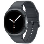 smartwatch samsung galaxy watch8 bluetooth 40mm galaxy ai tela em cristal de safira cor grafite