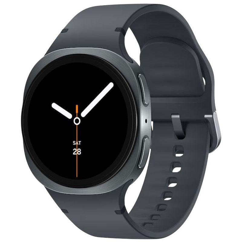 smartwatch samsung galaxy watch8 bluetooth 40mm galaxy ai tela em cristal de safira cor grafite