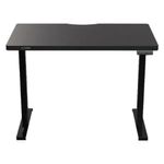 mesa elétrica com regulagem de altura fortrek lift 120x60cm preto 86969 (mp)