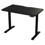 mesa elétrica com regulagem de altura fortrek lift 120x60cm preto 86969 (mp)