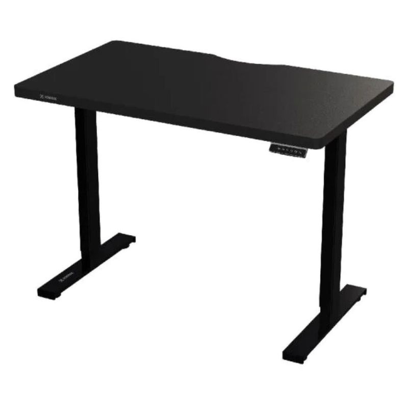 mesa elétrica com regulagem de altura fortrek lift 120x60cm preto 86969 (mp)