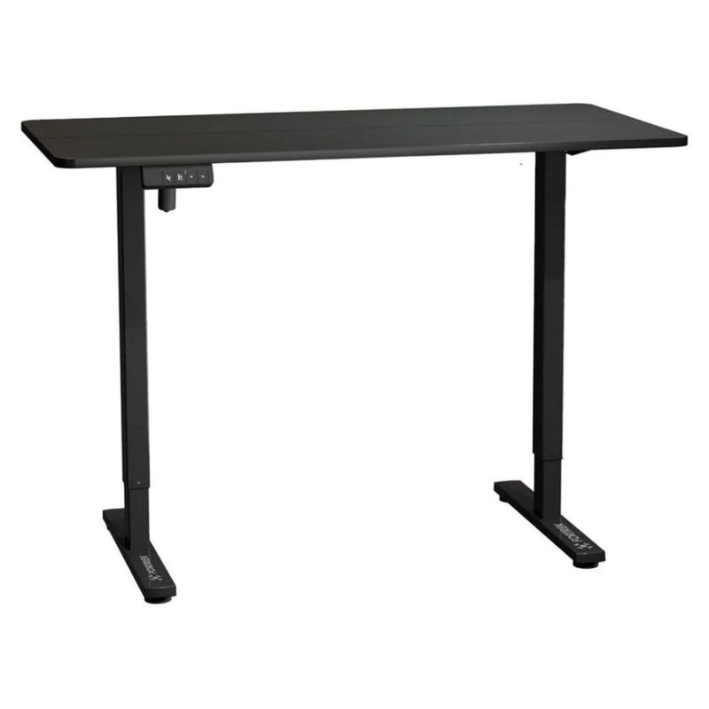 mesa elétrica com regulagem de altura fortrek lift 120x60cm preto 86969 (mp)