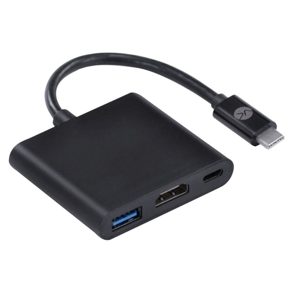 Adaptador Conversor Vinik USB-C Para USB 3.0 HDMI USB-C HCHUC20 (MP)