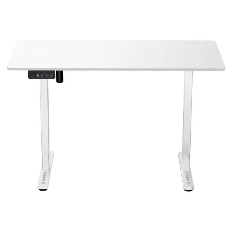 mesa elétrica com regulagem de altura fortrek lift 120x60cm branco 86968 (mp)