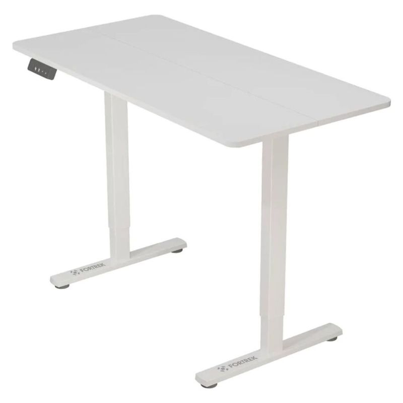 mesa elétrica com regulagem de altura fortrek lift 120x60cm branco 86968 (mp)