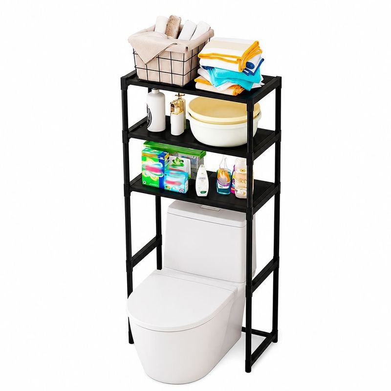 organizador de banheiro vanmax 50.5x30x134cm sortido (mp)