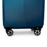 mala de viagem maxlog 56x36x23cm com cadeado azul (mp)