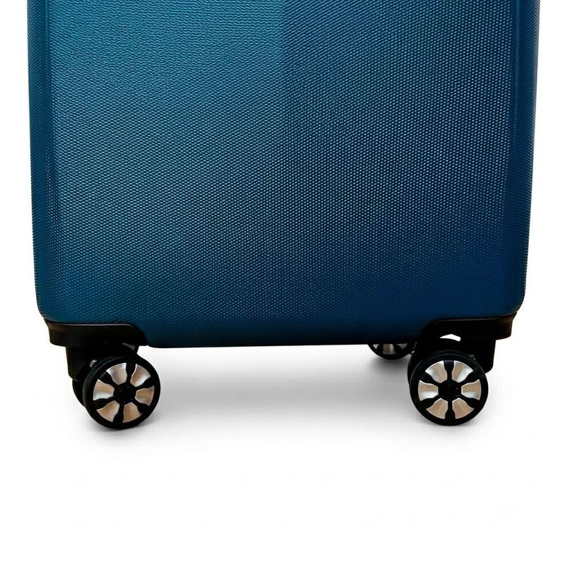 mala de viagem maxlog 56x36x23cm com cadeado azul (mp)