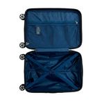 mala de viagem maxlog 56x36x23cm com cadeado azul (mp)