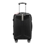 mala de viagem maxlog 56x36x23cm com cadeado grafite 02 (mp)
