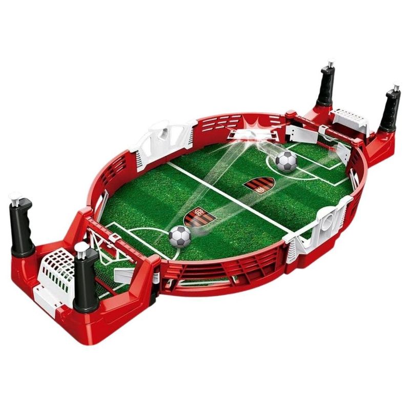 jogo futebol de mesa flamengo futebol clube pinball zoop toys fla0004