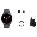 samsung galaxy watch8 smartwatch 44mm lte galaxy ai tela em cristal de safira gps de dupla frequência monitoramento avançado