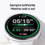 samsung galaxy watch8 smartwatch 44mm lte galaxy ai tela em cristal de safira gps de dupla frequência monitoramento avançado