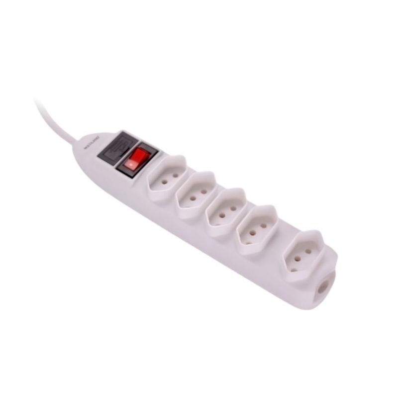 filtro de linha 5 tomadas multi wi300 branco (mp)