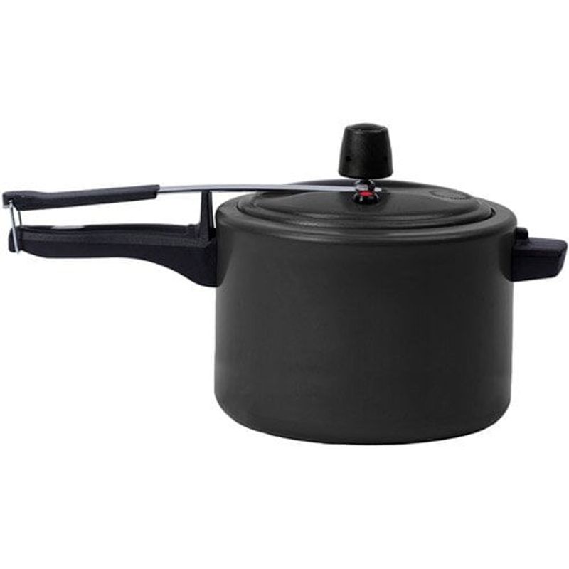 panela de pressão life brinox 4,5 litros preto 7259/170