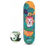 skate semi profissional shape 9 laminas 100kg cks yk-vida