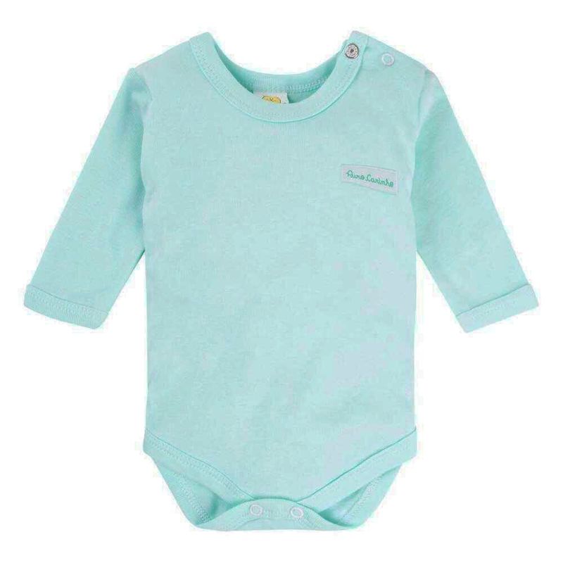 conjunto para bebê puro carinho m body verde (mp)