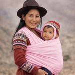 canguru para bebê wrap passeio magenta (mp)
