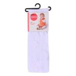 meia-calça para bebê rn selene branco (mp)