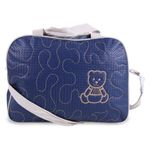 bolsa maternidade mave 2 peças azul marinho (mp)