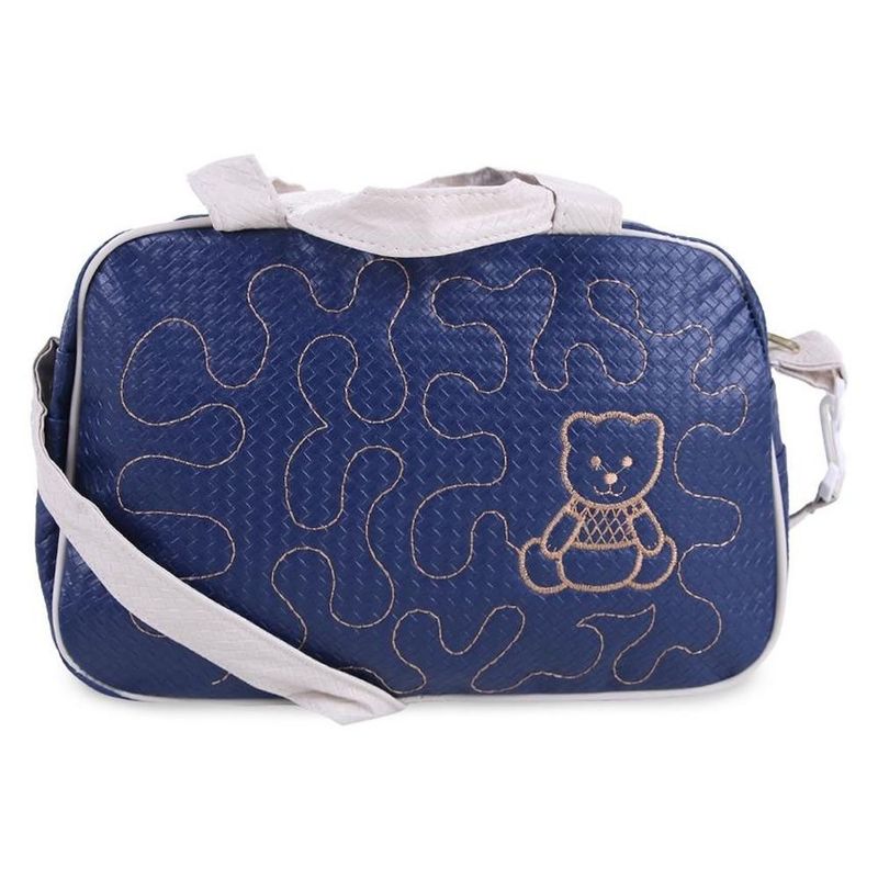 bolsa maternidade mave 2 peças azul marinho (mp)