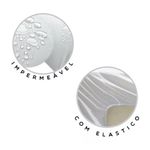 protetor de berço sul brasil matelada branco 130x70x15cm (mp)