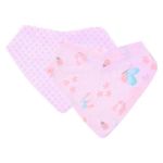 kit babador bandana karinho 3 peças sortido (mp)
