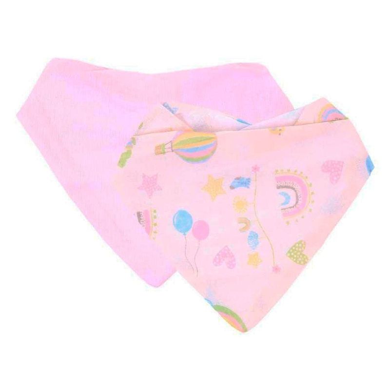 kit babador bandana karinho 3 peças sortido (mp)