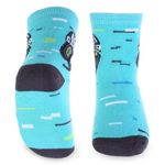 kit meia infantil selene 3 pares nº 25-28 colorido (mp)