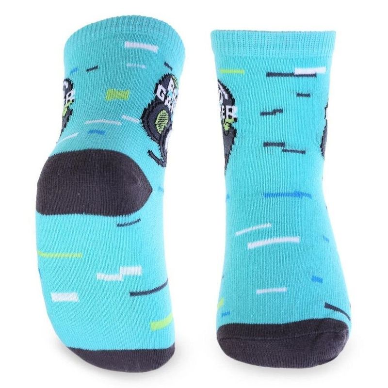 kit meia infantil selene 3 pares nº 25-28 colorido (mp)