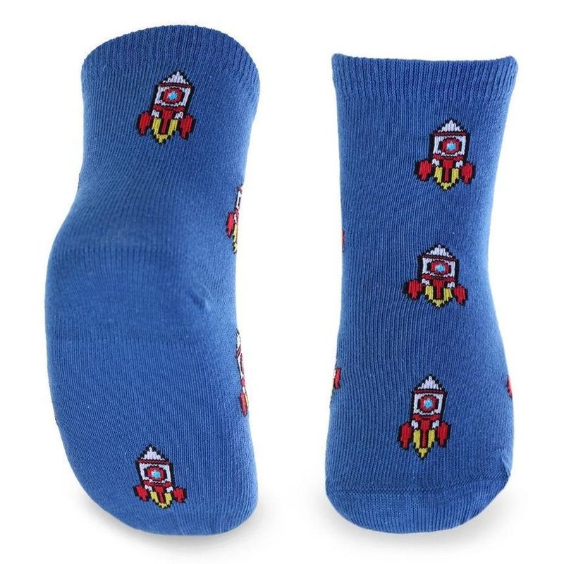 kit meia infantil selene 3 pares nº 25-28 colorido (mp)