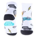 kit meia infantil selene 3 pares nº 25-28 azul marinho (mp)