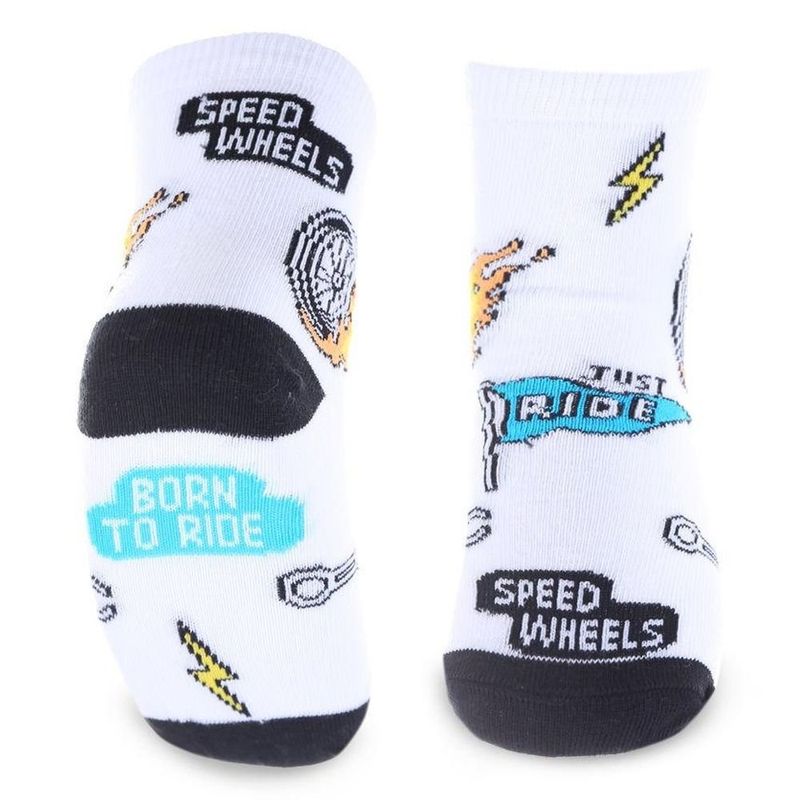 kit meia infantil selene 3 pares nº 25-28 azul marinho (mp)