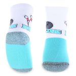 kit meia infantil selene 3 pares nº 25-28 azul marinho (mp)