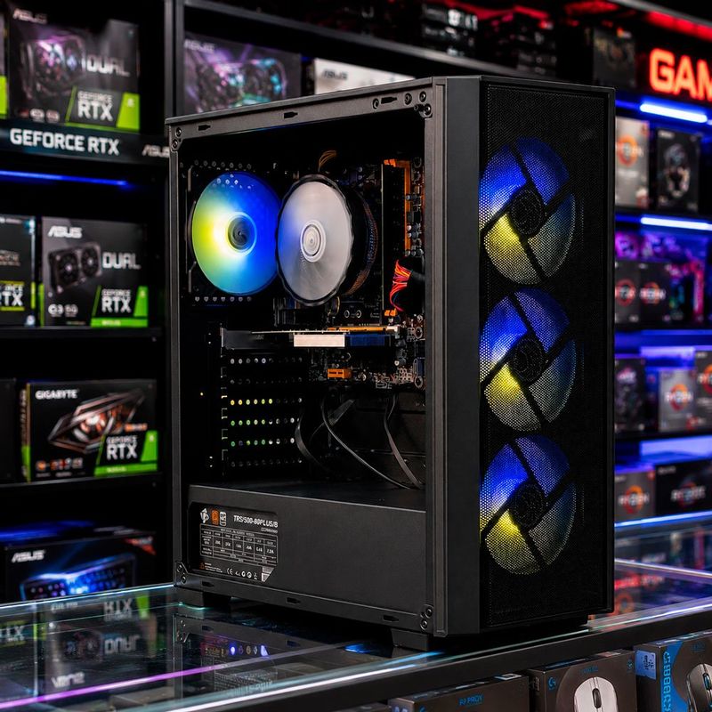 pc gamer brazilpc ryzen 5 5500 ssd 480gb 16gb ddr4 gabinete a3505 windows 11 home