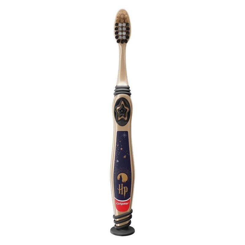 escova de dente infantil colgate harry potter ultra macia 2 unidades