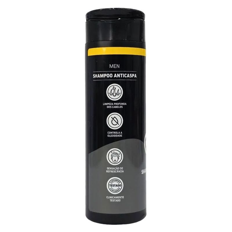 shampoo anticaspa men super cimed mentol 200ml